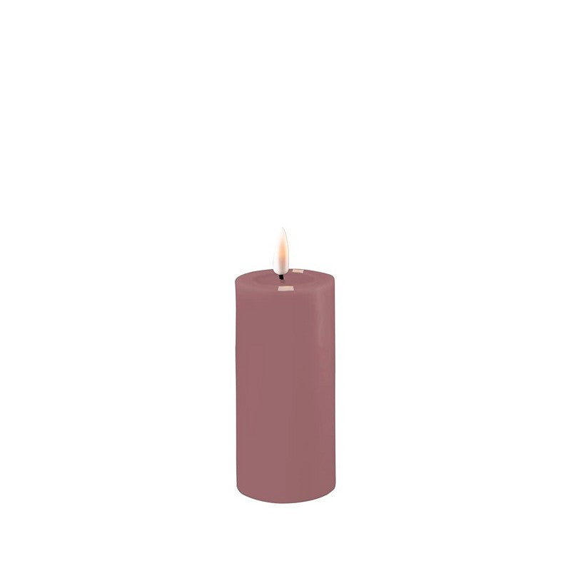 LED Pillar Candle - Amethyst