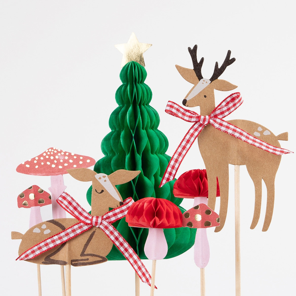 Meri Meri Woodland Theme Christmas Cake Topper