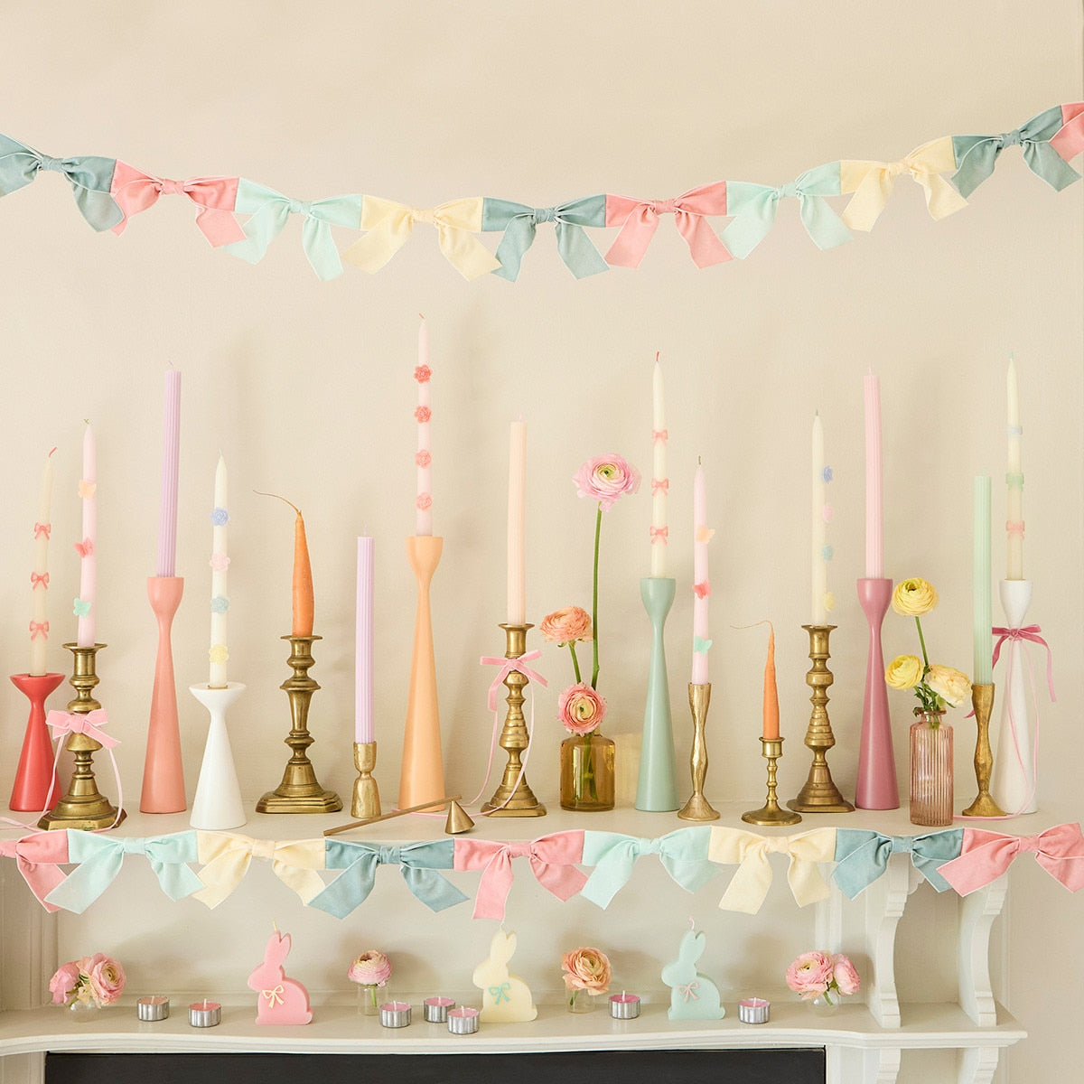 Meri Meri Velvet Bow Garland