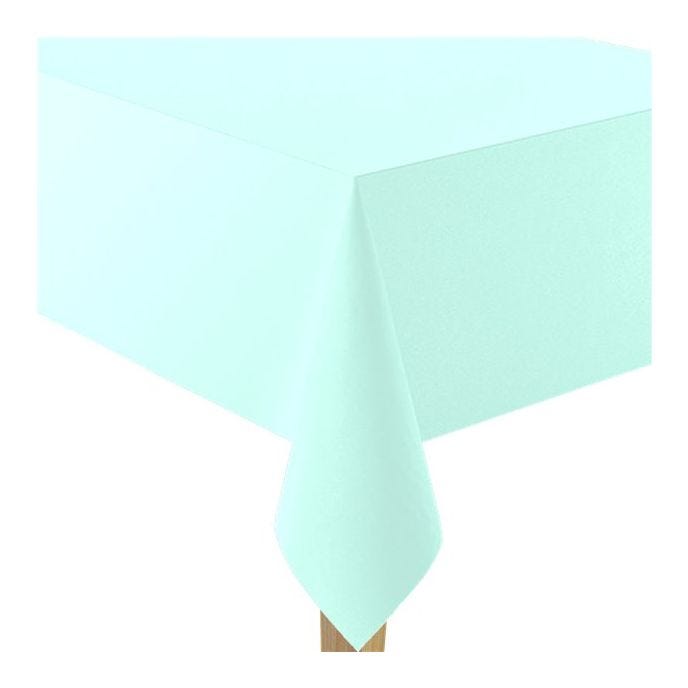 Mint Paper Tablecloth
