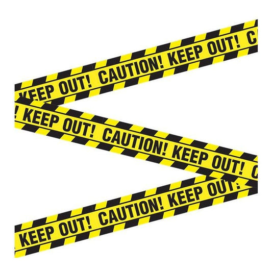 Caution! Keep Out! tape - 6 metres