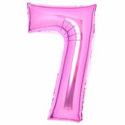 Pink Foil Number 7