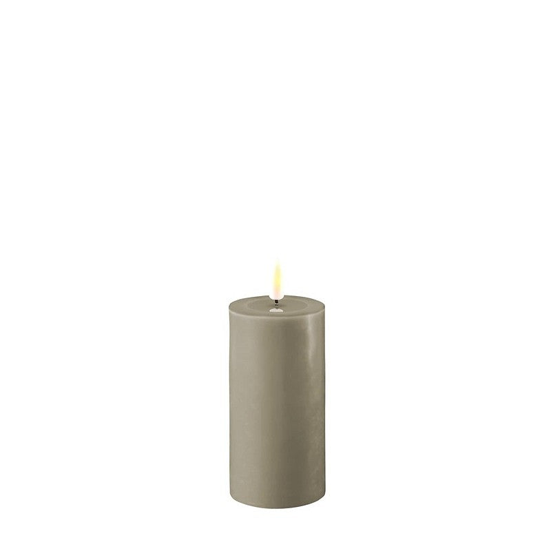 LED Pillar Candle - Sand