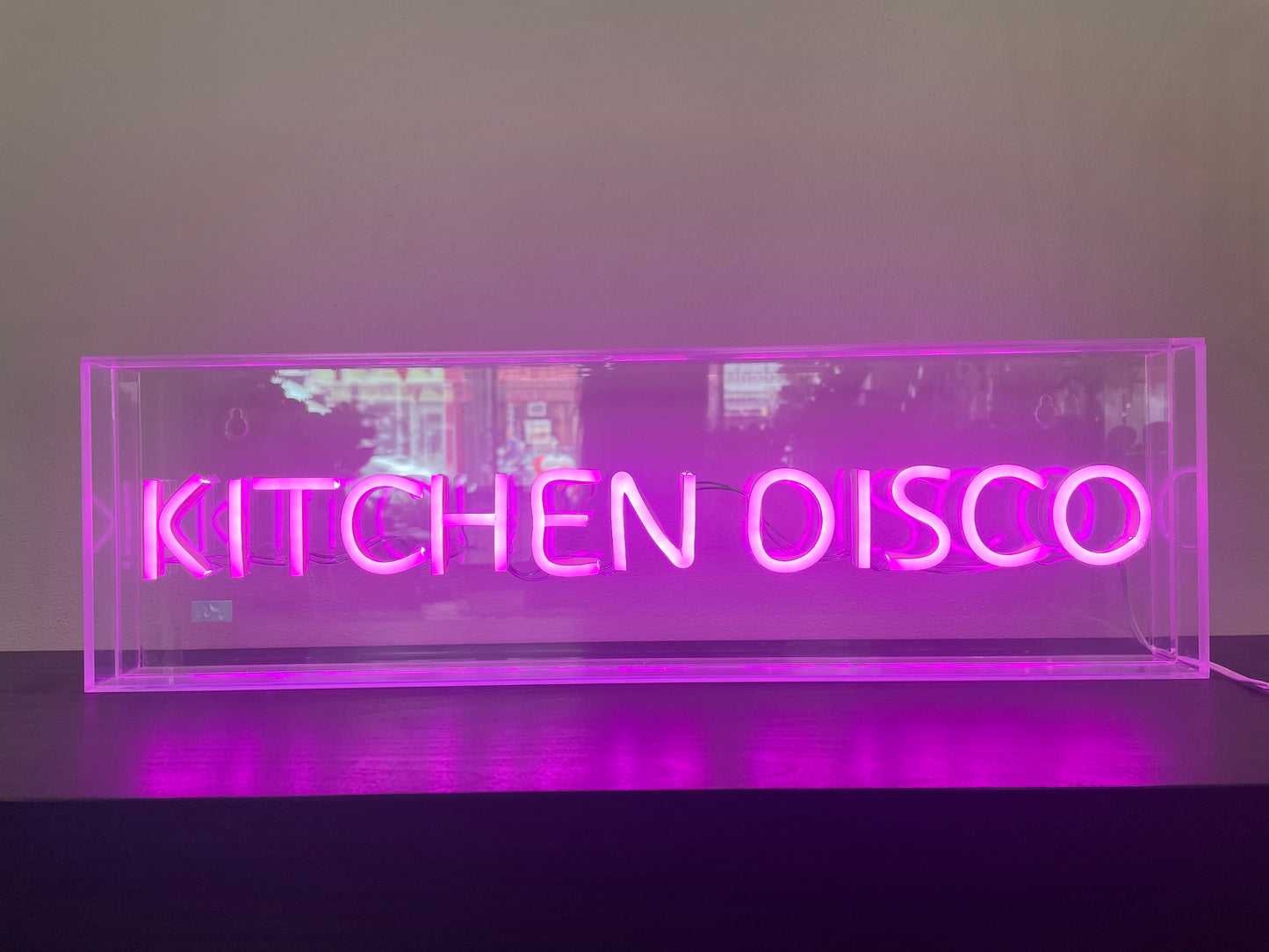 Neon Light Box ( Kitchen Disco)