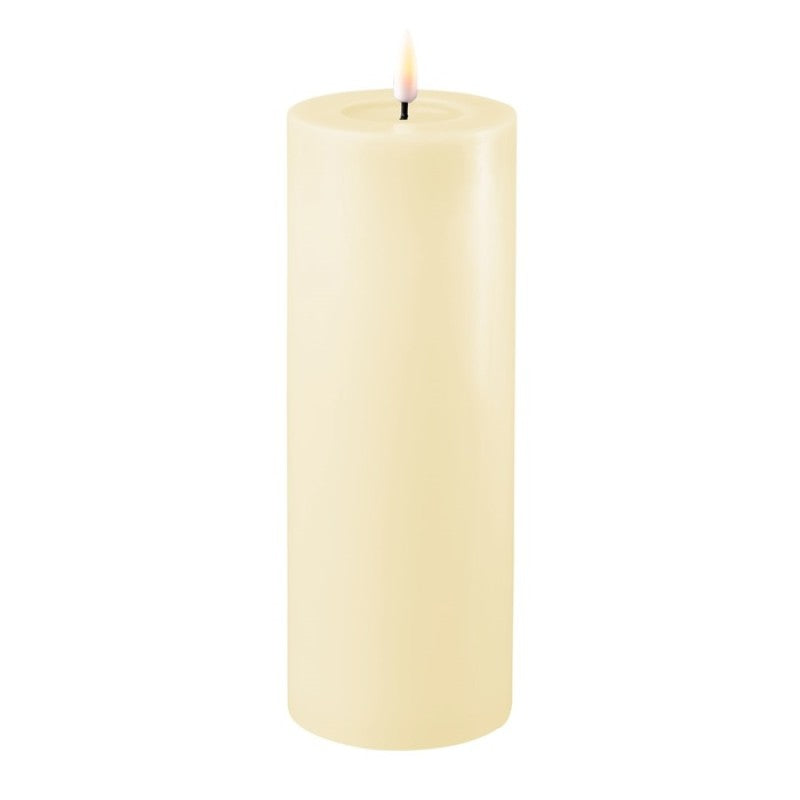 LED Pillar Candle - Ivory