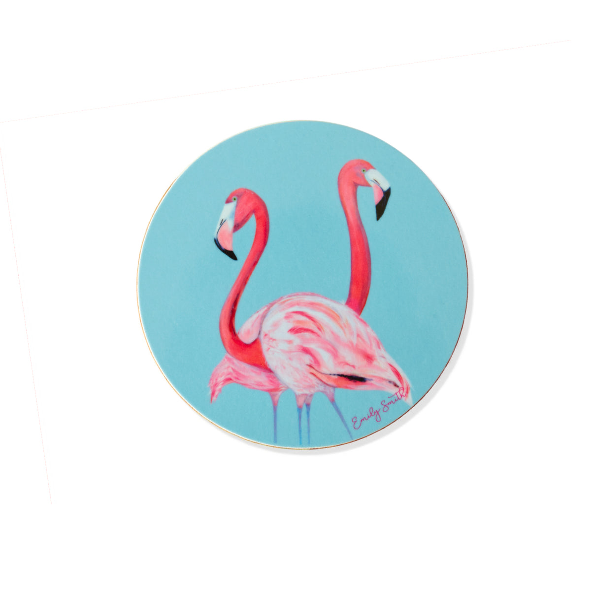 Emily Smith Coaster - Flamingo