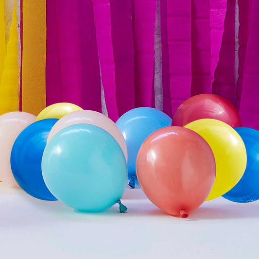 Multicoloured Balloon Pack - 5 inch Balloons