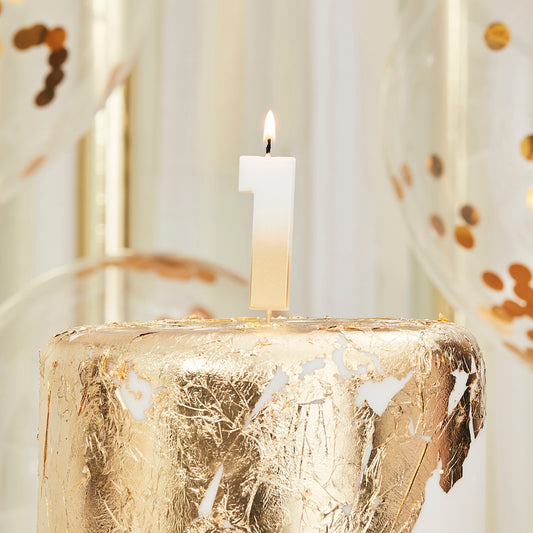 Candle 1 - Gold Ombre