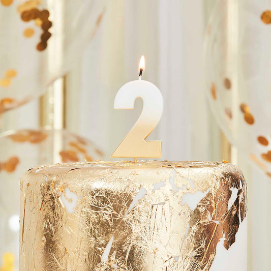 Candle 2 - Gold Ombre