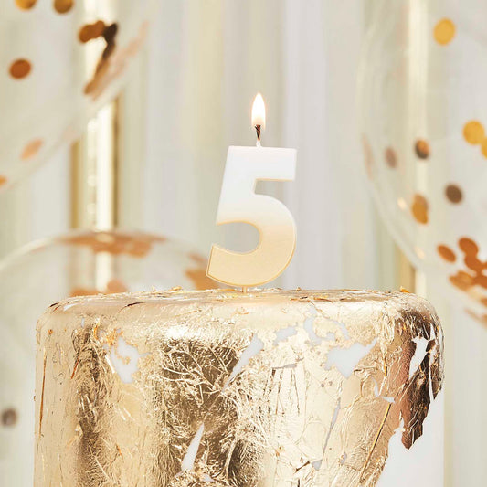 Candle 5 - Gold Ombre