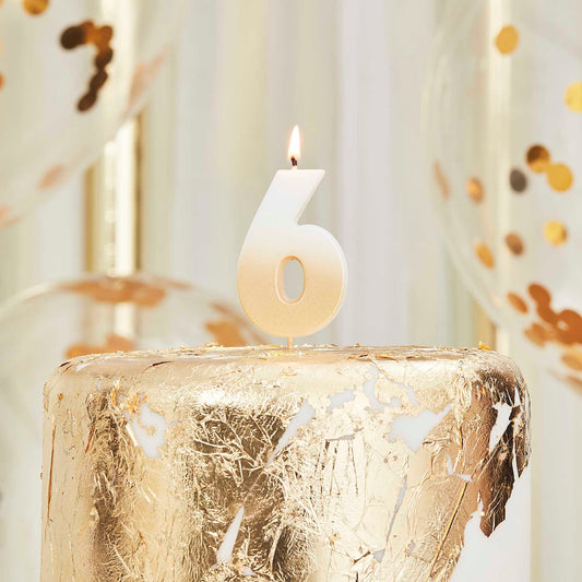 Candle 6 - Gold Ombre