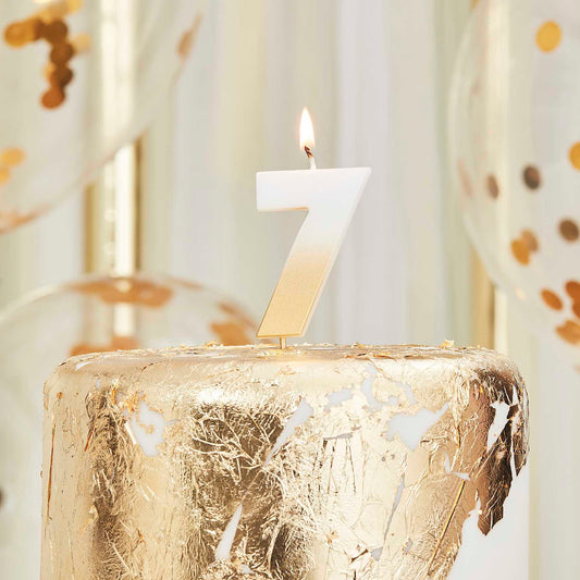 Candle 7 - Gold Ombre