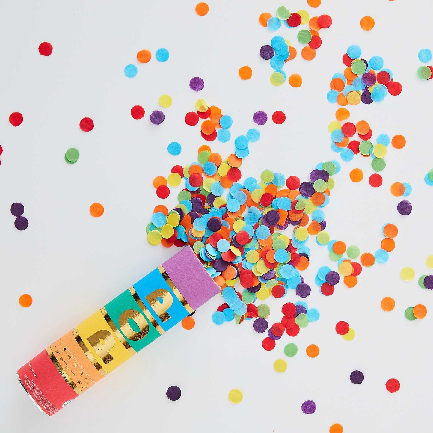 Rainbow Biodegradable Confetti Cannon