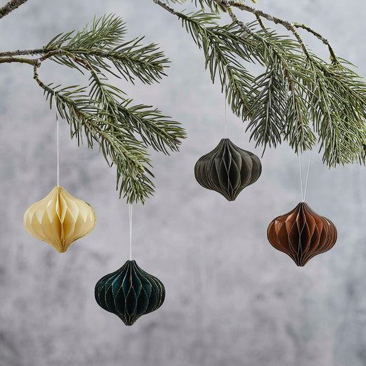 Honeycomb Tree Decorations