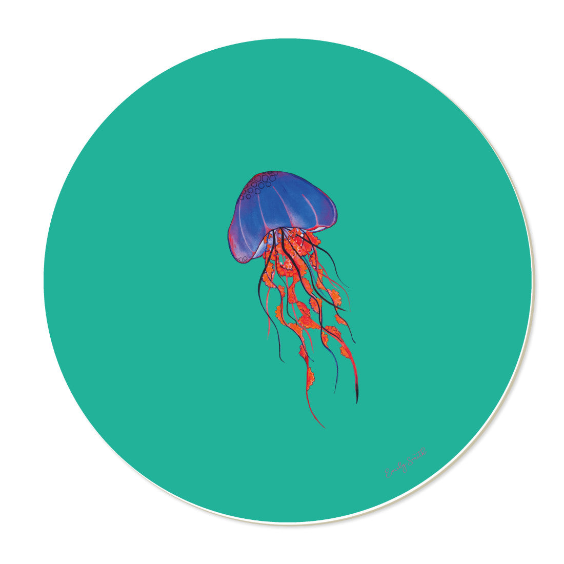 Emily Smith Placemat - Jellyfish