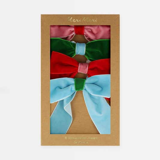 Meri Meri Decorative Velvet Bows