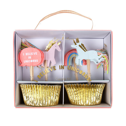 Meri Meri 'I believe in Unicorns' Cupcake Kit