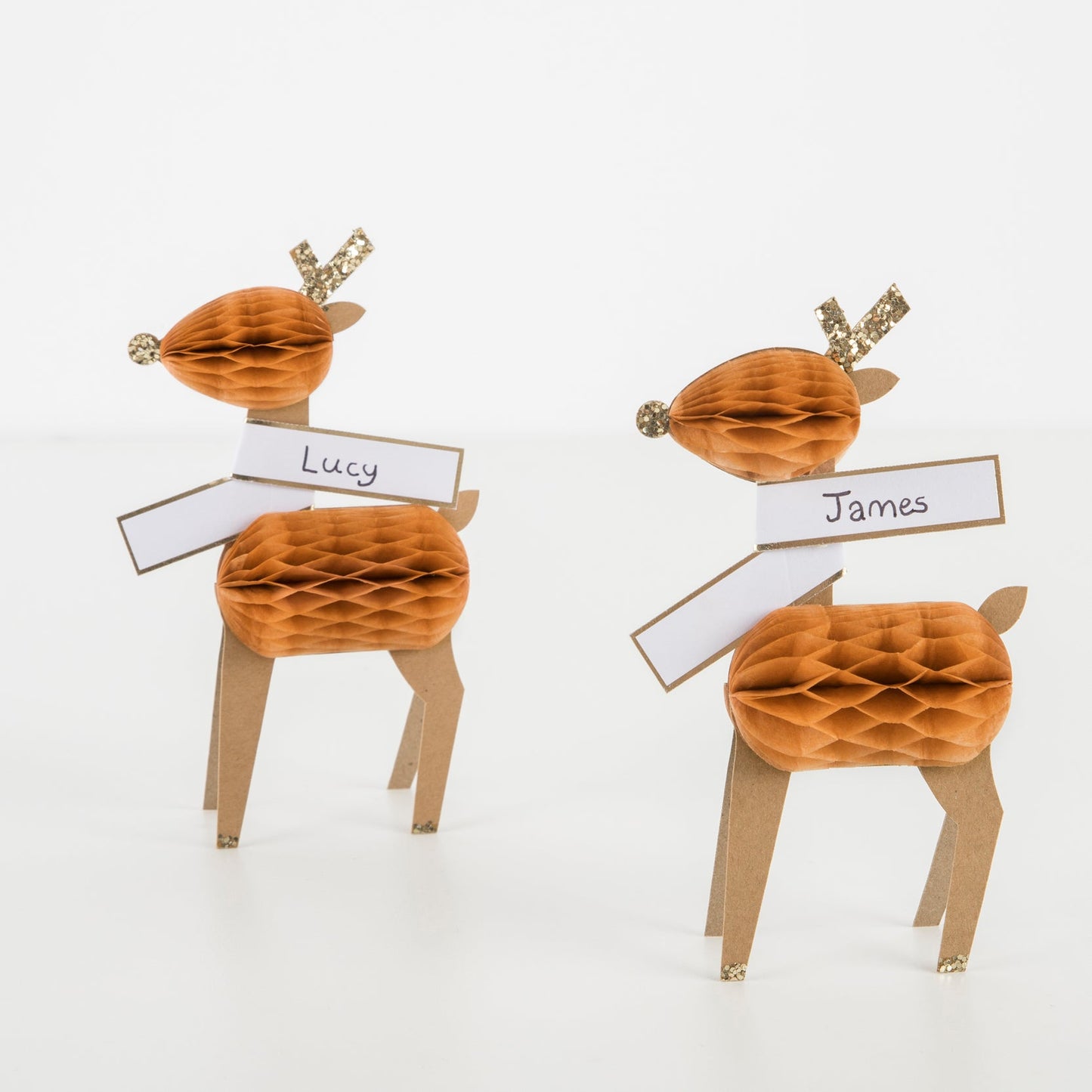 Meri Meri Honeycomb Reindeer Place Cards