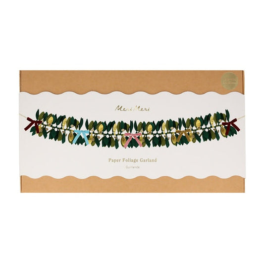 Meri Meri Paper Festive Foliage Garland