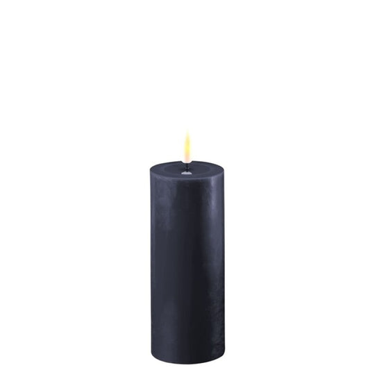 LED Pillar candle - Royal Blue