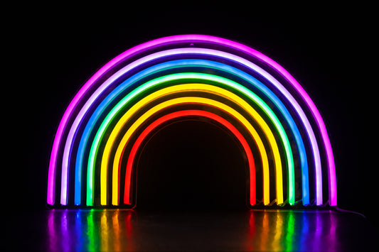Neon wall art [Rainbow]
