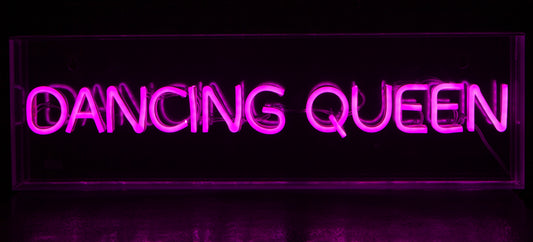 Neon light box [Dancing Queen]