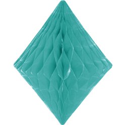 Honeycomb diamond - Turquoise