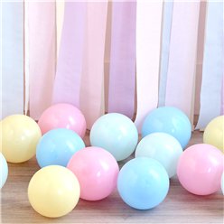 Pastel Mix Mini Latex Balloons - 5"