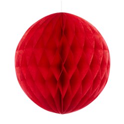 Honeycomb Ball- Red