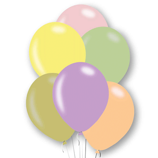 11 inch Macaron Assorted Latex Balloons (10)