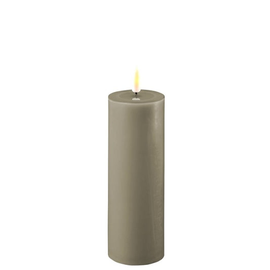 LED Pillar Candle - Sand