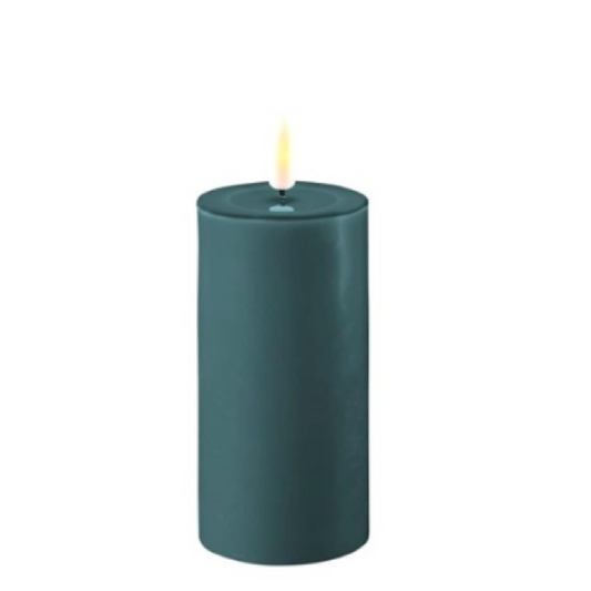 LED Pillar Candle - Jade