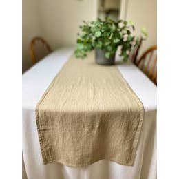 Table Runner Linen [Natural]