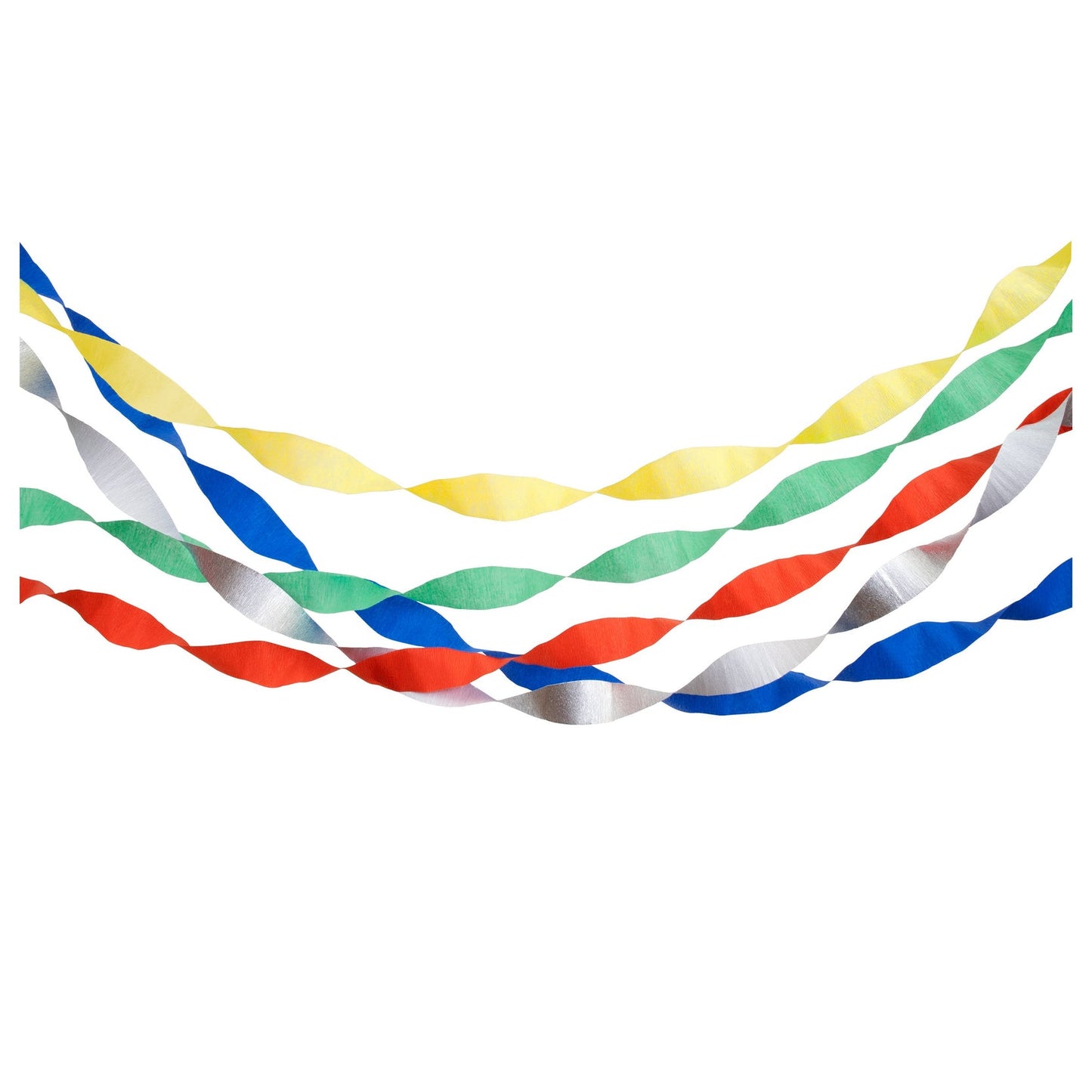 Meri Meri Crepe Streamers - Multicolour